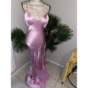 V-neck Floor-length Prom Dress By Hannah S. Size 8